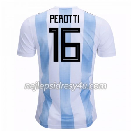 Fotbalový Dres Argentina Perotti 16 Domácí MS 2018
